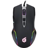 Conceptronic DJEBBEL - Maus - ergonomisch - optisch - 7 Tasten - kabelgebunden - USB - Schwarz
