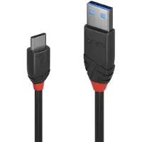Lindy 36914 Câble USB USB 3.2 Gen 1 (3.1 Gen 1) 0,15 m USB C USB A Noir