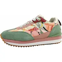 Anekke Chaussures pour femmes, chaussures à lacets, couleur verte, style décontracté