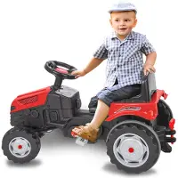 Jamara Tracteur à pédales Strong Bull Red