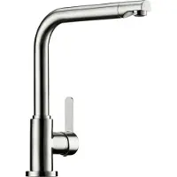 NABER 5021301 Mitigeur Portare 1 couleur inox, haute pression / Armate Servizio