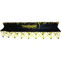 Powershot Banc pliable - 8 places - Banc de football - Montage rapide
