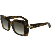 Longchamp Lo776s Woman Sunglasses Noir Dark Brown 5/CAT2 Femme
