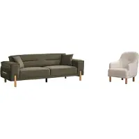 AEA Sofagarnitur 3+1 Sitzer Garnitur Sofa Sofas Textil Sessel Luxus Couchen