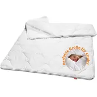 Sleepling Couverture pour enfants 100 x 135 cm, couverture 4 saisons, 100% microfibres, convient aux personnes allergiques, Basic 100