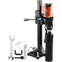 Vevor Carotteuse à Diamant - VEVOR - Perceuse au Diamant Diamètre 20 cm 2500 W 750 tr-min - Humide Sec