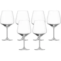 Schott zwiesel Schott 6 Stück Burgunder Rotweinglas Taste tritan· kristall, Hergestellt in EU· spülmaschinenfest· tritan protect· Rotweinglas, 115673