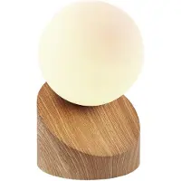 Globo Lampe de table Alisa bois