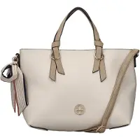Rieker Sac à main pour femme, modèle Shopper avec bandoulière, référence H1507, couleur : beige
