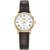 Roamer Montre pour femme 971857 48 25 05, marron, classique, pour les couples