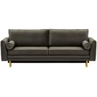 Wintech Canapé convertible avec coffre de rangement Cornelia-Velluto 19-like oak