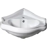 Hak Sapho Kerasan Retro - Lavabo d'angle 575x580 mm, blanc 103201