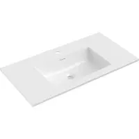 Mexen Otis lavabo encastré 91 x 46,5 cm, blanc brillant - 25189000