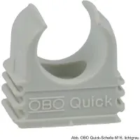 Obo Bettermann Collier Quick M20, gris clair, 100 pièces, 2149010-100