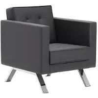 AEA Sessel 1-Sitzer Design Leder Stuhl Polster Sofa 3 Sitzer Büro Einrichtung