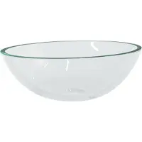 Syfax Lavabo Verre 50x37x14 cm Transparent