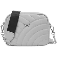Vuch Sac à main à bandoulière pour femmes Nelly Grey Grey Taille unique