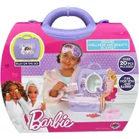 Mattel - Barbie Zestaw Akcesoriów Urody i Wellness dla Dzieci, Oficjalny Produkt