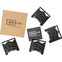 Brix-it Support mural pour vélos et vélos électriques Support mural pour vélos de toutes tailles Support mural pour vélos de course, VTT et vélos pour enfants