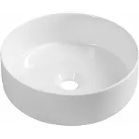 Hak INFINITY ROUND vasque à poser, diamètre 36 cm, blanc
