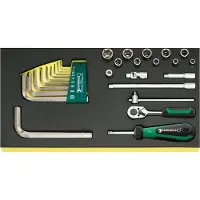 Stahlwille Tcs-Kit d'inserts 1/4" Outil de fixation TCS 1/4"+10760CV