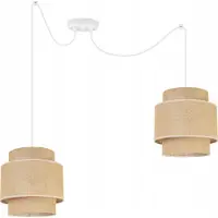 Light11 HOME Suspension, lustre, abat-jour, Boho Juta