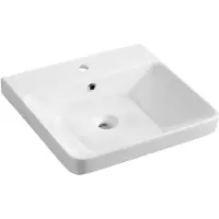 Hak THALIE 50 lavabo en céramique 50x46cm, blanc