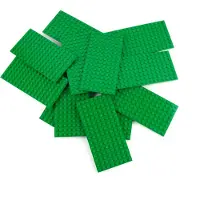 LEGO 8x16 Plaques de construction Vert - 92438 NOUVEAU Quantité 10x