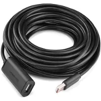 UGREEN Câble d'extension Usb 2.0 Us121, actif, 10M (noir)