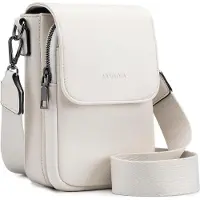 Sonstiges MUIIKOLA Femme Sac pour téléphone portable Blocage RFID Sac à bandoulière en cuir sangle large