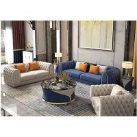 Xl Moebel Gmbh Luxe salon ensemble 3 pièces Chesterfield style moderne ensemble de canapés 3+2+1 designer