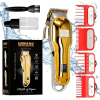 Calissimo WMARK NG-2020 Tondeuse électrique cheveux, barbe et rasoir pour crâne