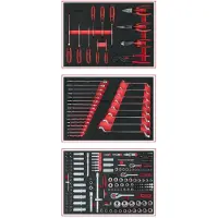 Ks Tools Jeu d'inserts système universel 713.0215