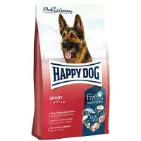 Interquell GmbH Croquettes Happy Dog pour chiens actifs et dynamiques 1kg