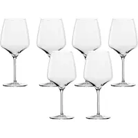 Stölzle Lausitz, ensemble de 6 verres EXPERIENCE, modèle Burgunder, transparent, référence 220 00 00 | EAN 4012632169181