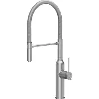Quadron Robinet de cuisine Quadron Marilyn Q Line SteelQ vertical inox (84818011)
