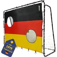 Best Sporting Panneau de tir « Allemagne » avec 2 cibles, 193 x 150 cm - SANS BUT