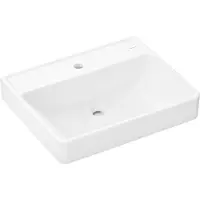Hansgrohe Xanuia Q lavabo, avec trou pour robinet, sans trop-plein, 600x480mm, SmartClean, blanc (480 mm, 600 mm)