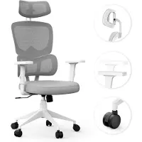 Sense7 Veno, Chaise gaming, Blanc