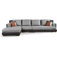 Xl Moebel Gmbh Ecksofa Leder Sofa Polstergarnitur Moderne Couch Wohnlandschaft L-Form Design