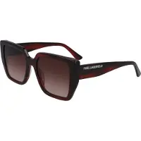 Karl Lagerfeld Kl6036s N Woman Sunglasses Rouge Silver 10/CAT3 Femme