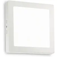 Ideal Lux Applique murale Universal 18W Square blanc