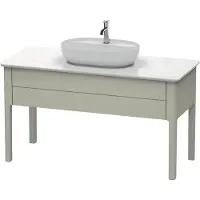 Duravit Luv bâti-support pour lavabo à poser LU9561, 1338 x 570 mm, 1 tiroir, LU956106060