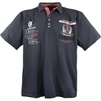 LAVECCHIA T-Shirt 'LV-2038 Übergrößen' anthracite