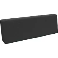 Pokar Coussin de palette Coussins de palette avec housse amovible Canapé de palette, Taille:Coussin de dos 120 x 40, Couleur:Anthracite
