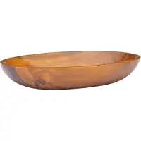 Syfax Lavabo Bois de teck massif 60x40x10 cm