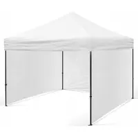 BDW Pavillon, Tente, Tente de réception pour jardin, terrasse, foire - Pavillon, Blanc