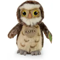 Rappa Peluche Hibou 16 Cm Ecologique