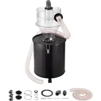 Vevor Séparateur de poussière cyclonique avec réservoir en métal 50 L