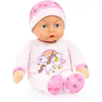 Bayer Design 93029AB Poupée bébé, poupée de jeu, poupée câline, douce, env. 30 cm